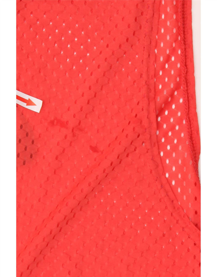 Nike Mens Graphic Vest Top Large Red Polyester