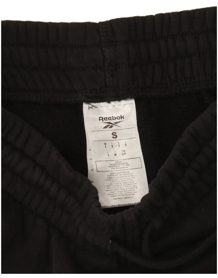 Reebok Mens Sport Shorts Small Black Cotton