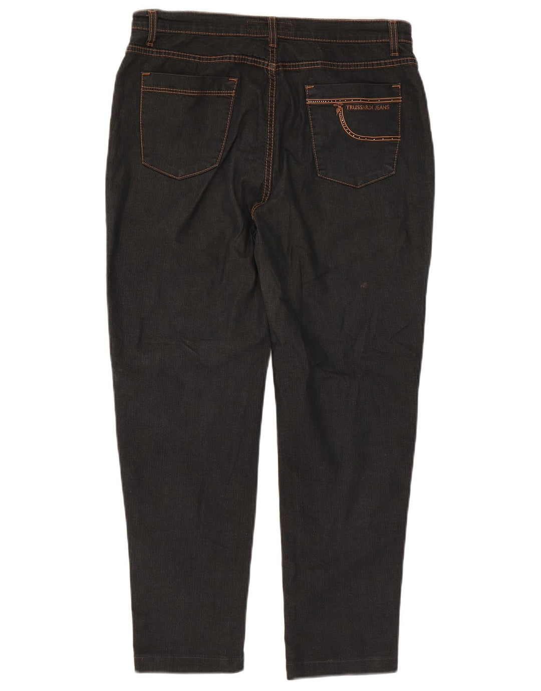 Trussardi Womens Tapered Jeans W34 L26 Black