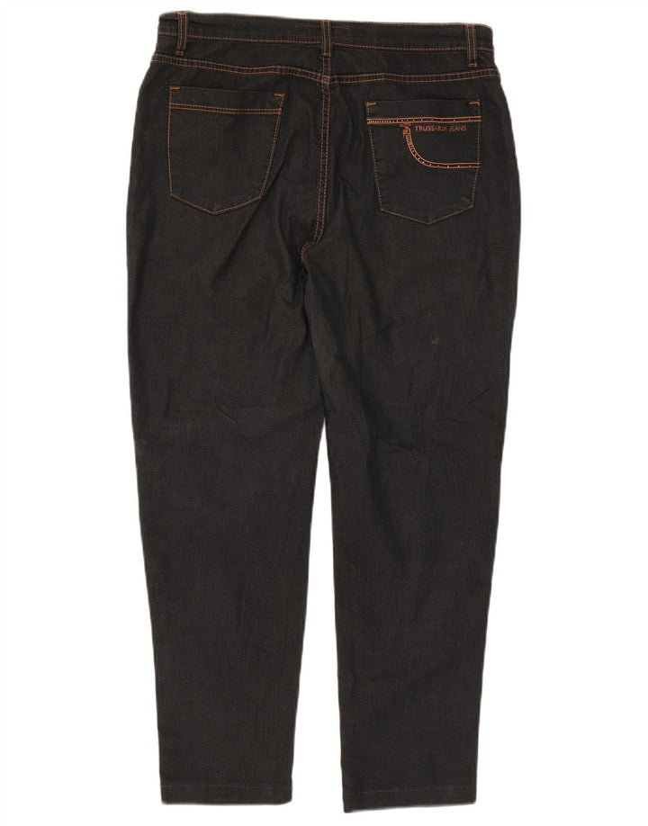 Trussardi Womens Tapered Jeans W34 L26 Black