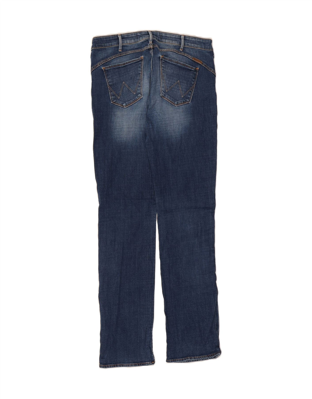 WRANGLER Womens Drew Slim Jeans W30 L32 Blue Cotton Vintage Wrangler and Second-Hand Wrangler from Messina Hembry 