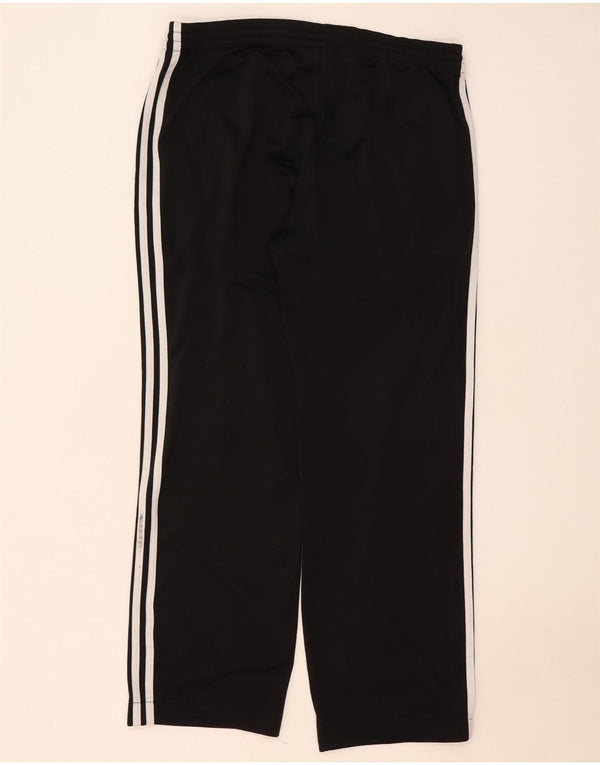 Adidas Mens Tracksuit Trousers Large Black Polyester