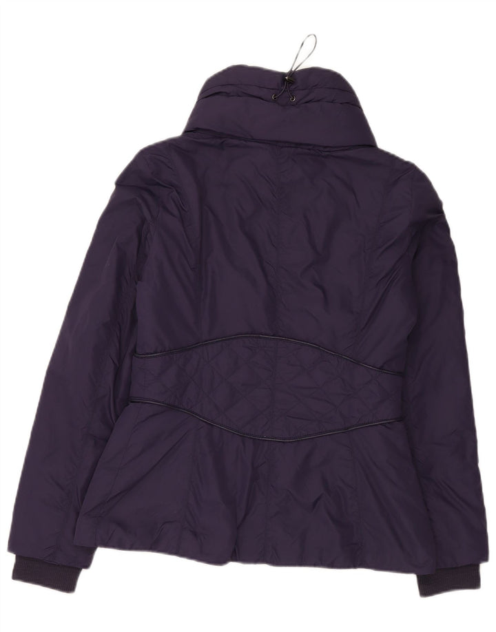Zara Womens Padded Jacket UK 10 Small Purple
