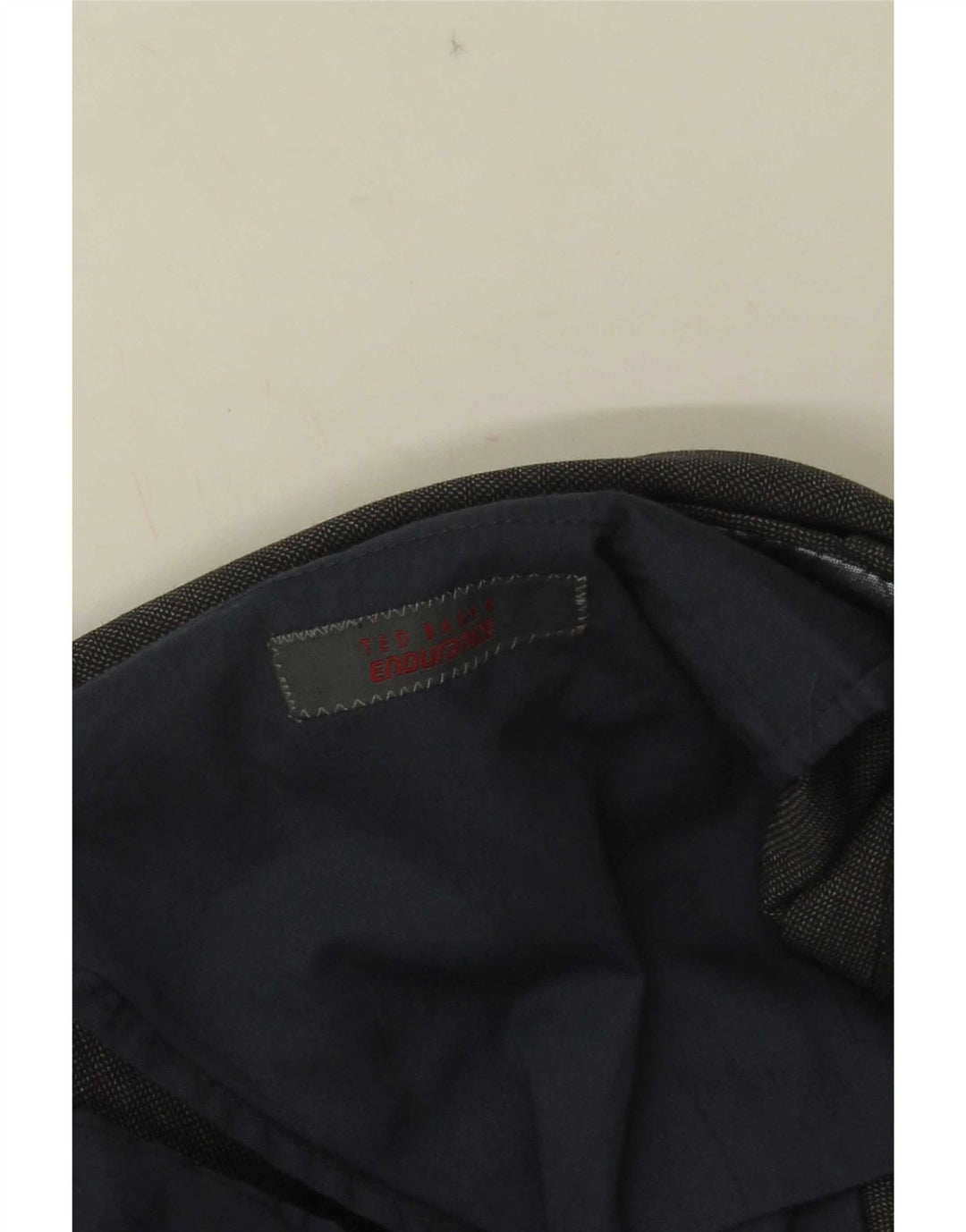 Ted Baker Mens Straight Suit Trousers W34 L31 Grey