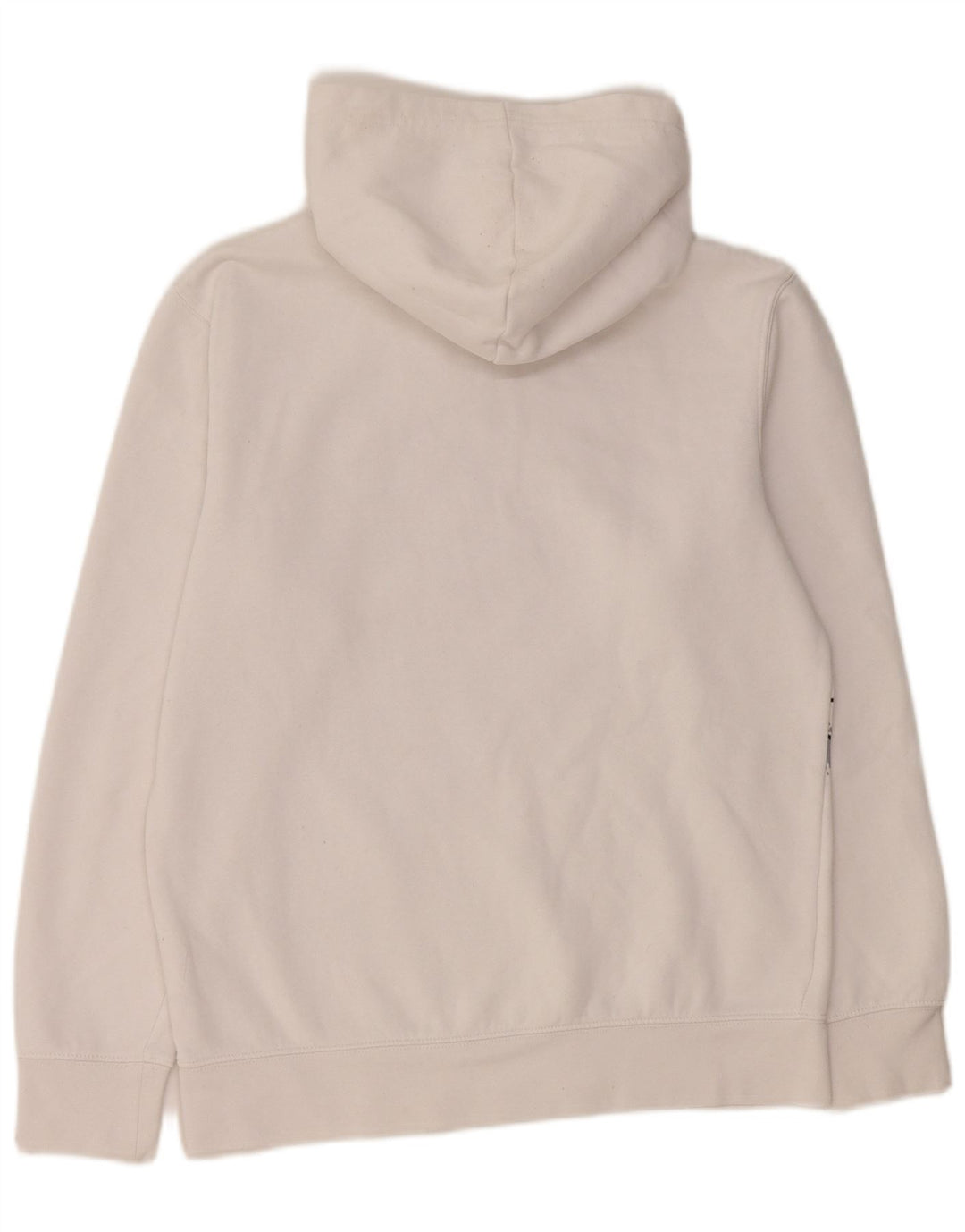 JORDAN Boys Graphic Hoodie Jumper 13-14 Years XL White Cotton