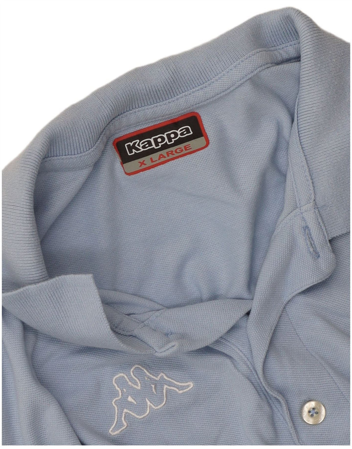 Kappa Mens Polo Shirt XL Blue