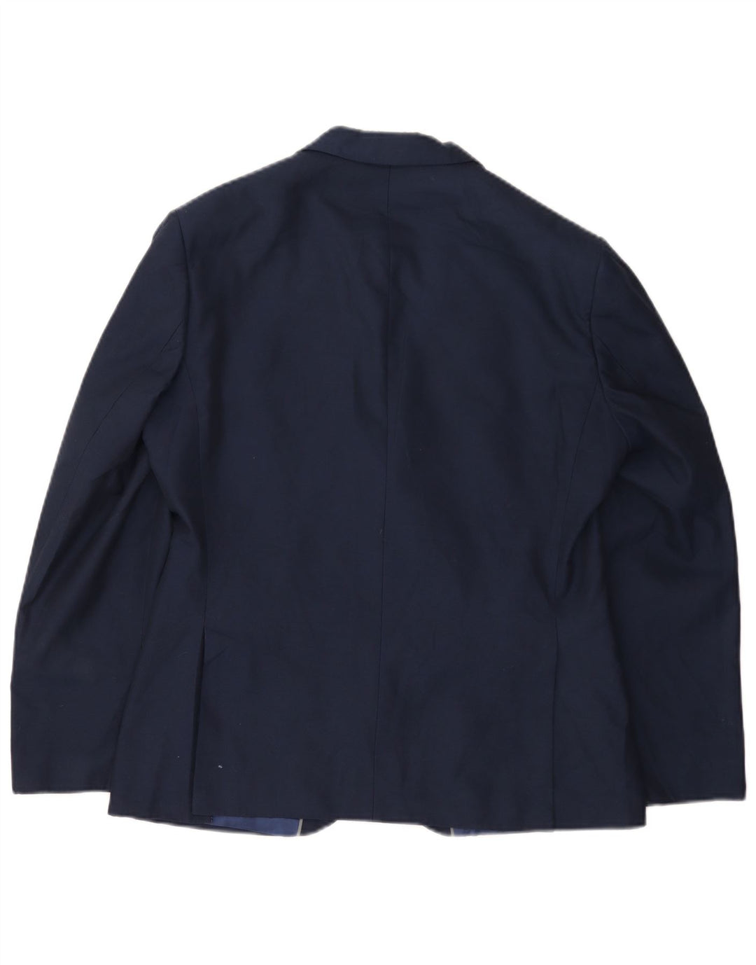 Marks & Spencer Mens 2 Button Blazer Jacket EU 48 Medium Navy Blue