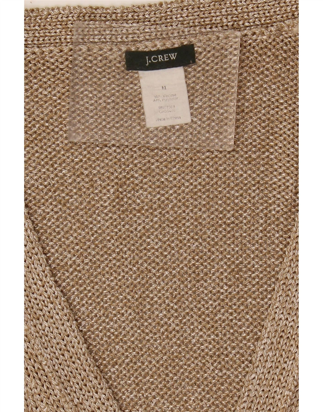 J. CREW Womens Cardigan Sweater UK 12 Medium Beige Viscose Vintage J. Crew and Second-Hand J. Crew from Messina Hembry 