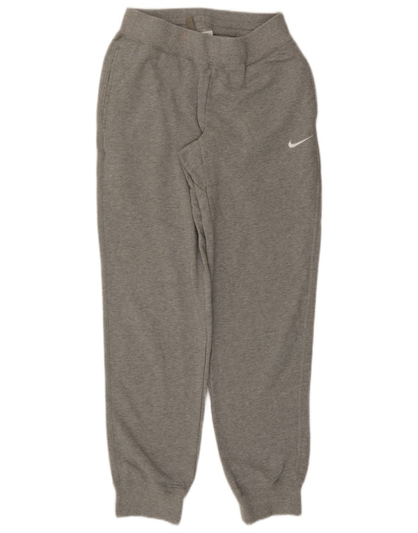 Nike Mens Tracksuit Trousers Joggers Small  Grey Cotton