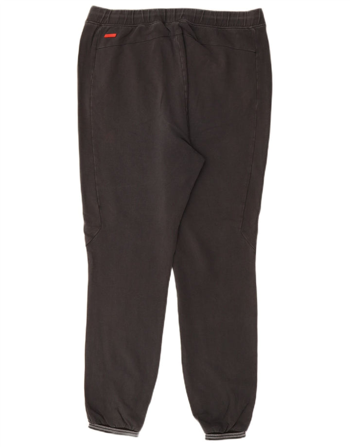 Puma Womens Tracksuit Trousers Joggers UK 14 Medium  Black Cotton