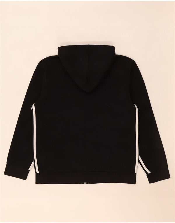 Adidas Mens Zip Hoodie Sweater Medium Black Cotton