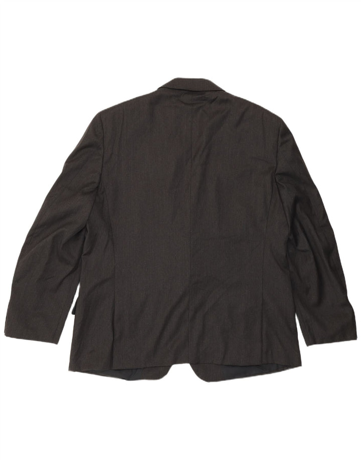 CANTARELLI Mens Loro Piana 2 Button Blazer Jacket IT 58 4XL Grey