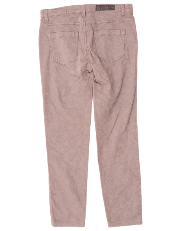 Sisley Womens Super Skinny Casual Trousers W28 L28 Grey Cotton