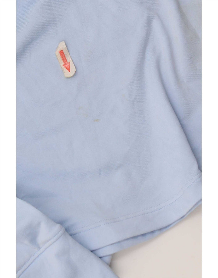 Under Armour Womens Zip Neck Pullover Tracksuit Top UK 12 Medium Blue