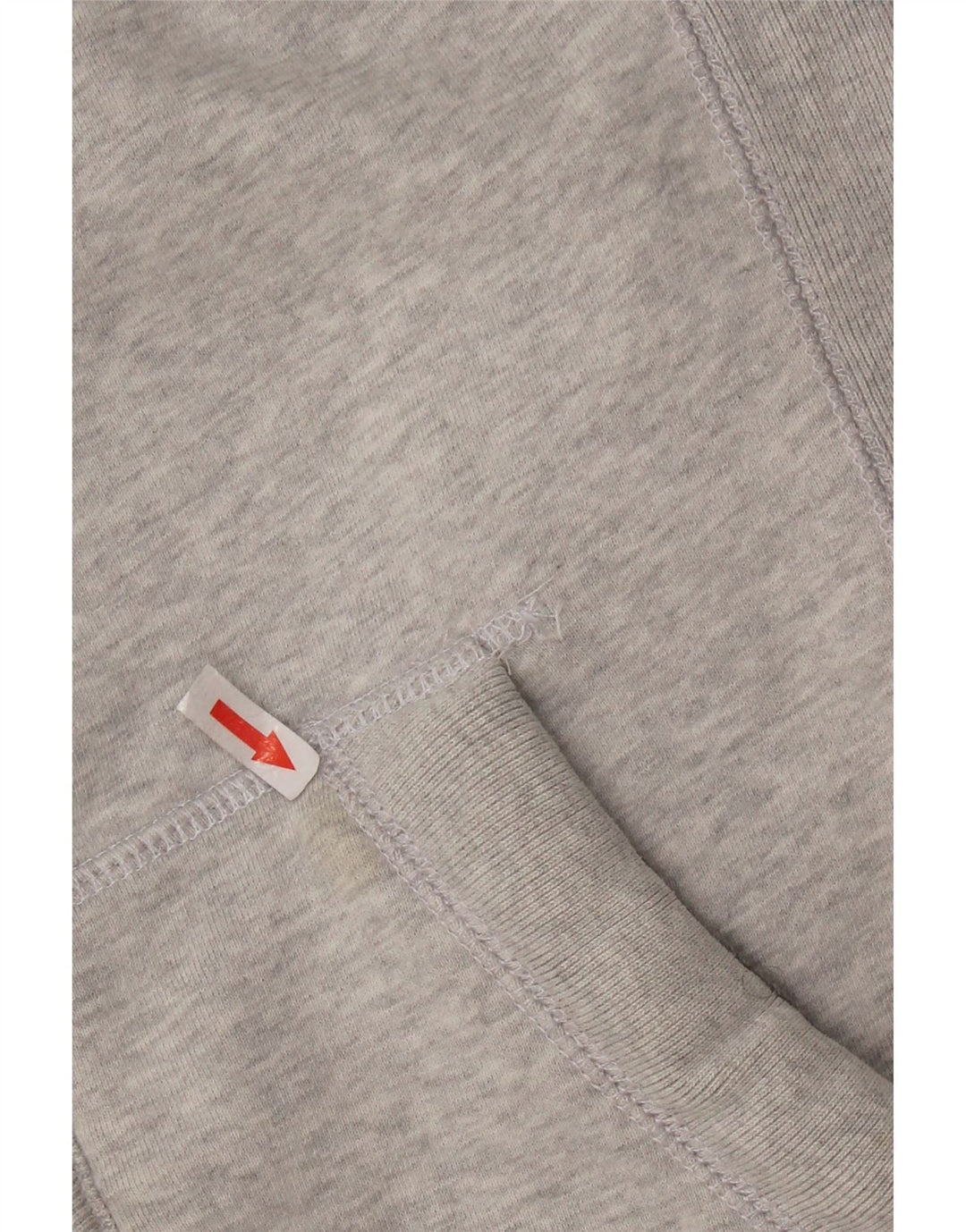 SUPERDRY Mens Graphic Zip Hoodie Sweater Small Grey Cotton