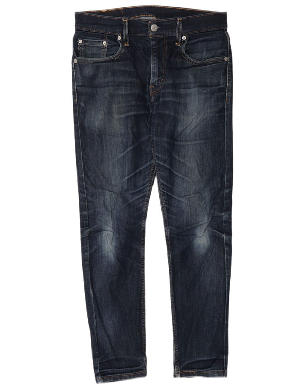 Levi's Mens 512 Slim Tapered Jeans W30 L30 Blue Cotton
