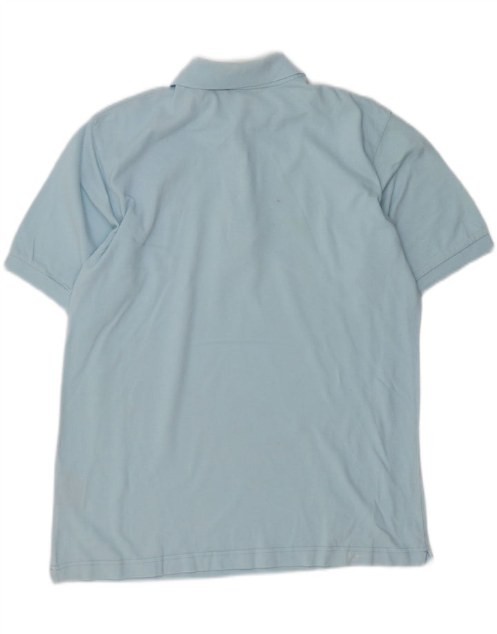 KAPPA Mens Polo Shirt Medium Blue Cotton