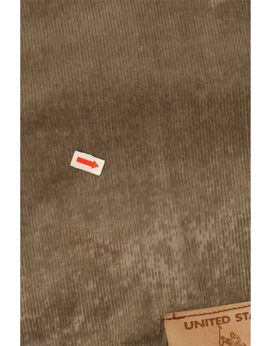 U.S. POLO ASSN. Mens Corduroy Jacket UK 42 XL Beige