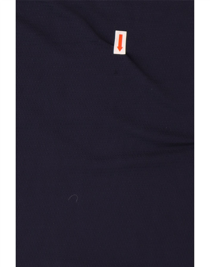 SUPERDRY Mens Graphic T-Shirt Top Small Navy Blue Polyester