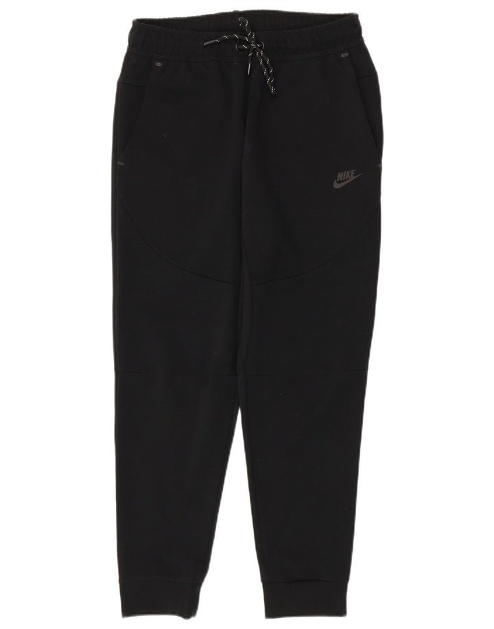 Nike Mens Tracksuit Trousers Joggers Large  Black Cotton