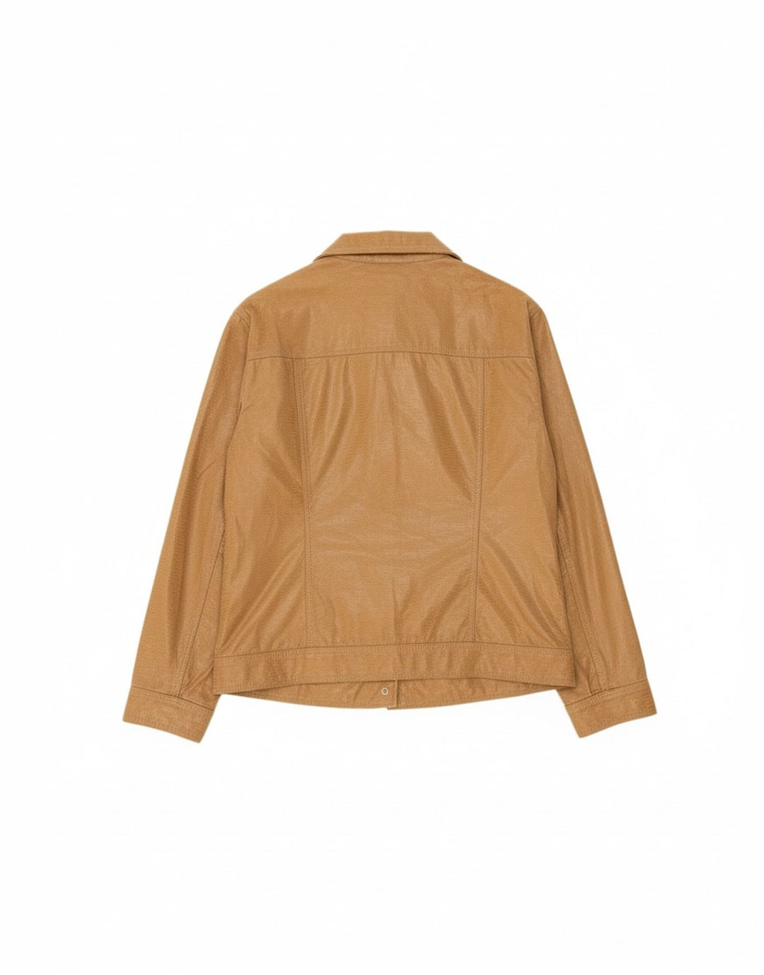 YESSICA Womens Bomber Jacket UK 14 Large Beige