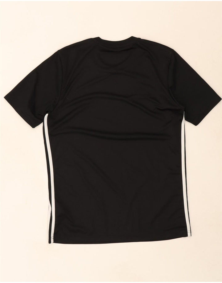 ADIDAS Mens Aeroready Slim Fit T-Shirt Top Medium Black Polyester Vintage Adidas and Second-Hand Adidas from Messina Hembry 