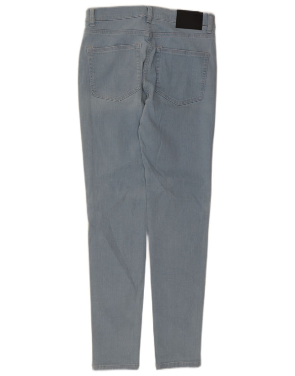 French Connection Womens Skinny Jeans UK 10 Small W26 L28 Blue