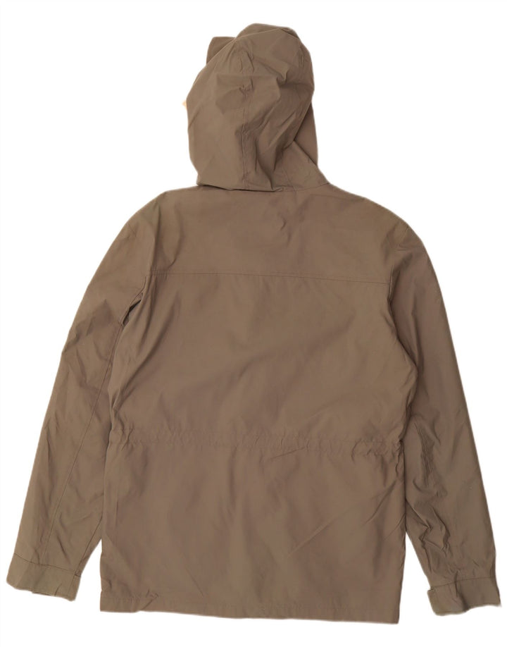 JACK & JONES Mens Hooded Utility Jacket UK 38 Medium Grey Nylon