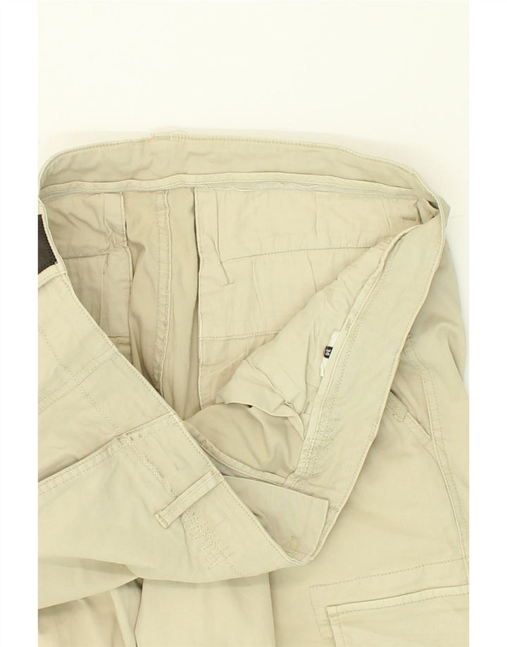 MURPHY & NYE Womens Slim Cargo Trousers W36 L27 Beige Vintage Murphy & Nye and Second-Hand Murphy & Nye from Messina Hembry 