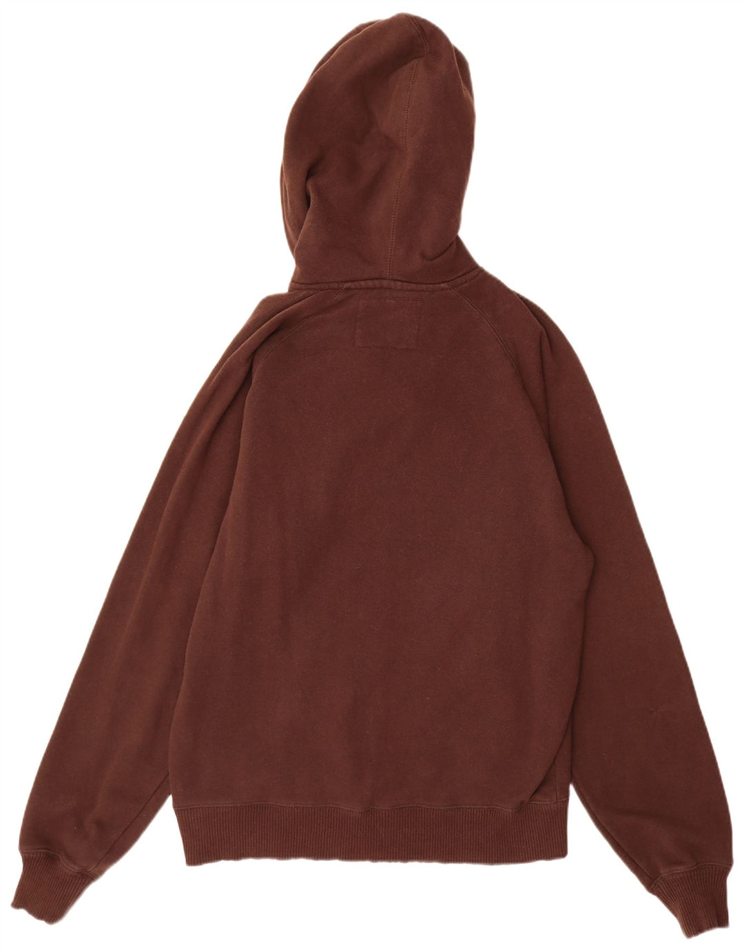 CHAMPION Mens Graphic Hoodie Jumper Medium Brown Cotton