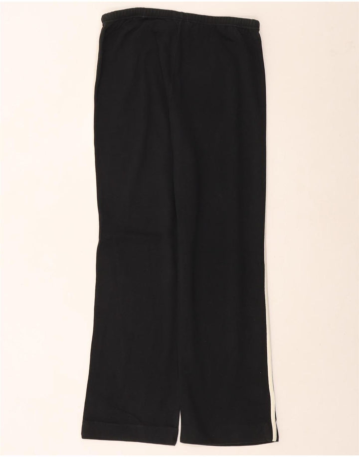 CHAMPION Womens Tracksuit Trousers UK 18 XL  Black Cotton