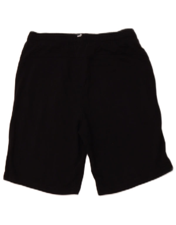 PUMA Boys Graphic Sport Shorts 11-12 Years Black