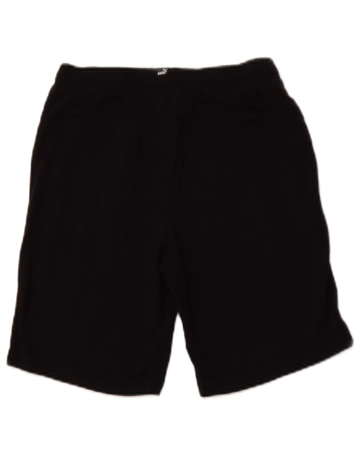 PUMA Boys Graphic Sport Shorts 11-12 Years Black