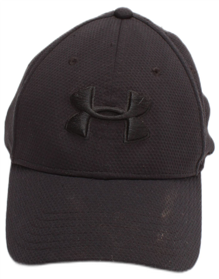 Under Armour Mens Graphic Baseball Cap Medium/Large Black Polyester Sports
