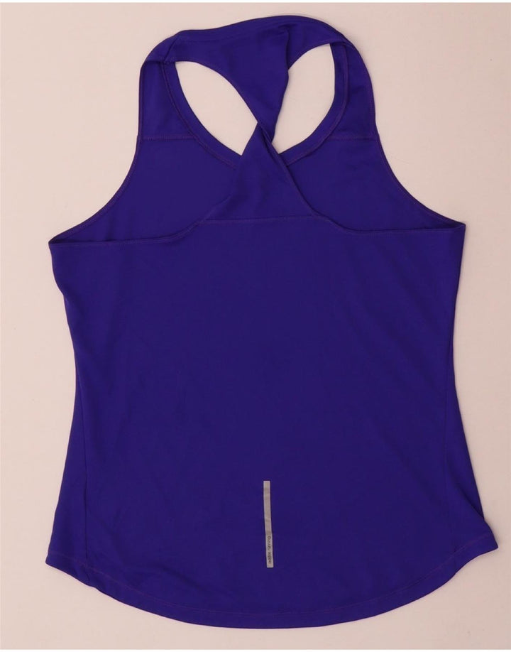 ADIDAS Womens Climalite Vest Top UK 16/18 Large Purple Polyester