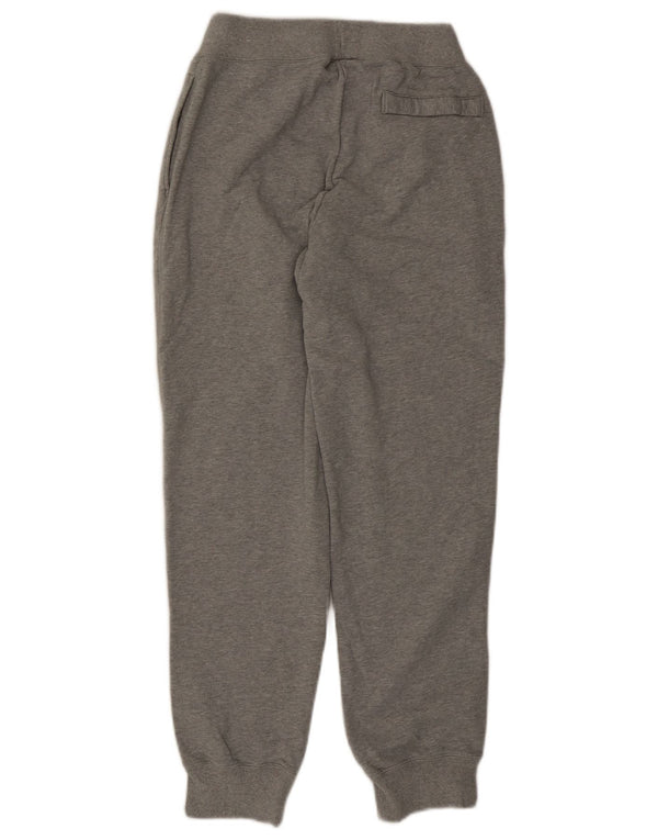 Nike Mens Tracksuit Trousers Joggers Small  Grey Cotton