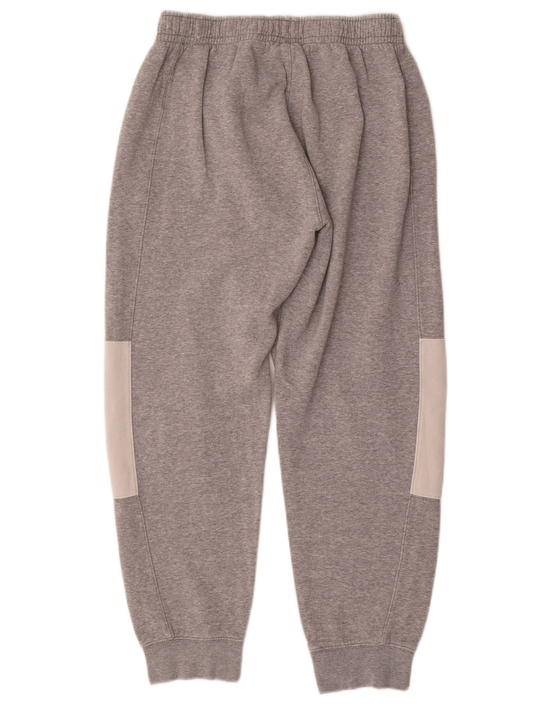 NIKE Mens Tracksuit Trousers Joggers Small  Grey Colourblock Cotton