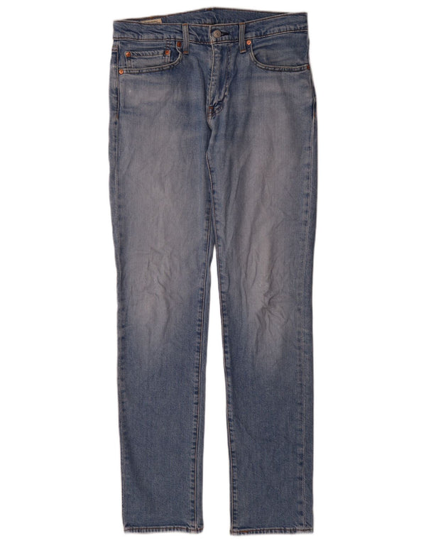 Levi's Mens 511 Slim Jeans W31 L34 Blue Cotton