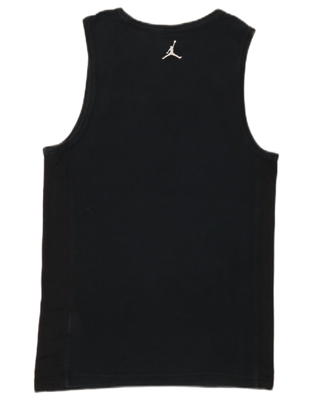 Jordan Mens Dri Fit Vest Top Small Black Cotton