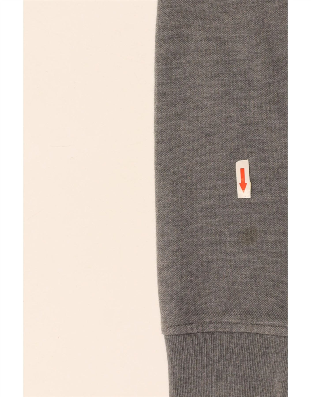 LACOSTE Mens Tracksuit Top Jacket Size 7 2XL Grey Cotton