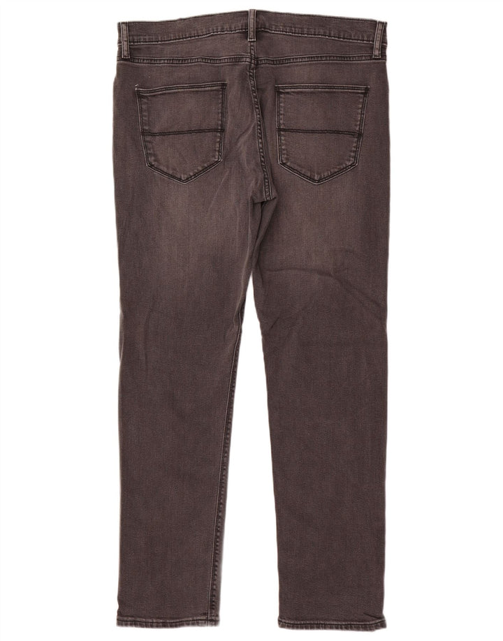 Marks & Spencer Mens Slim Jeans W34 L31 Grey Cotton