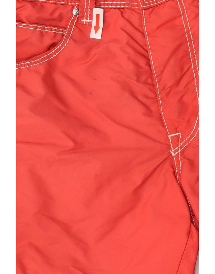Roy Rogers Womens Swimming Shorts W29 Small Red Polyamide