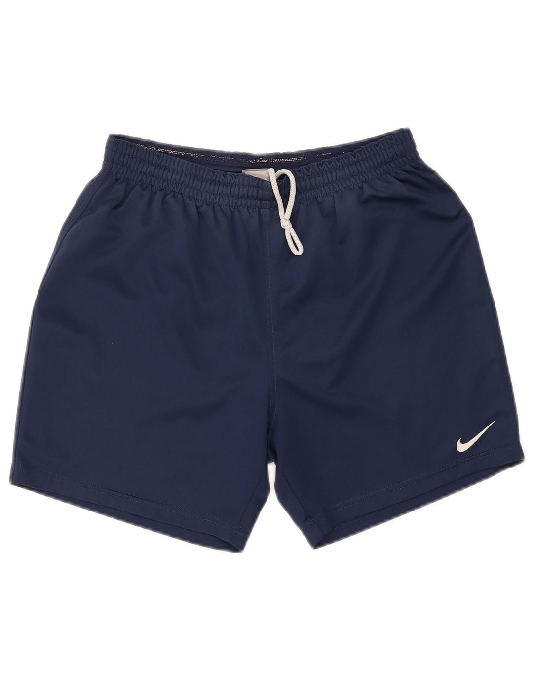NIKE Mens Sport Shorts Medium  Navy Blue Polyester