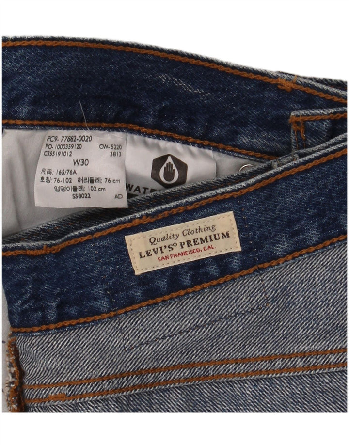 Levi's Womens Denim Skirt W30 Medium Blue