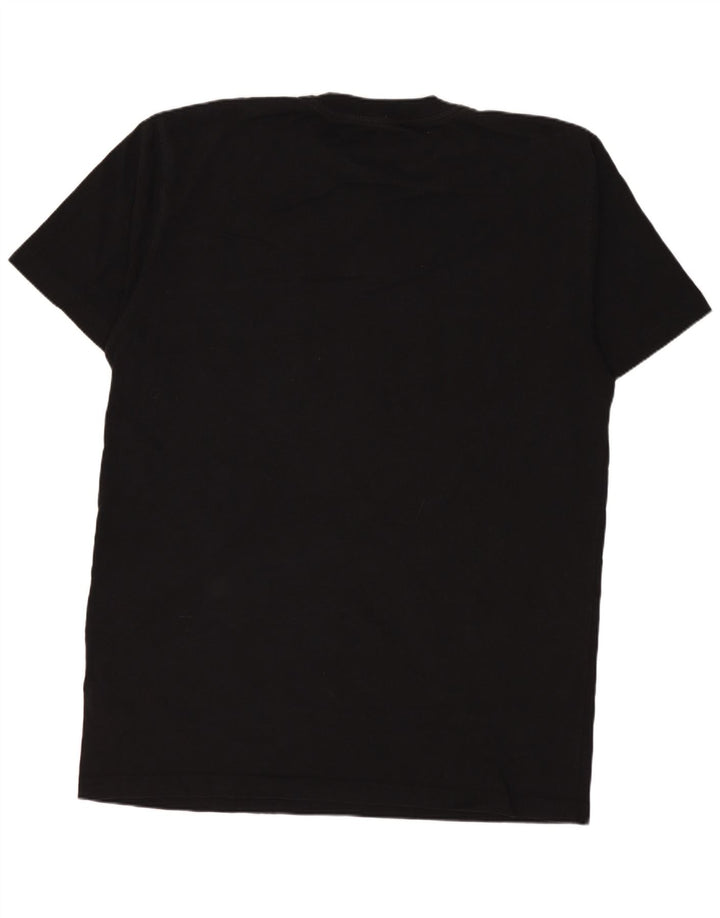 Dickies Mens T-Shirt Top Large Black Cotton