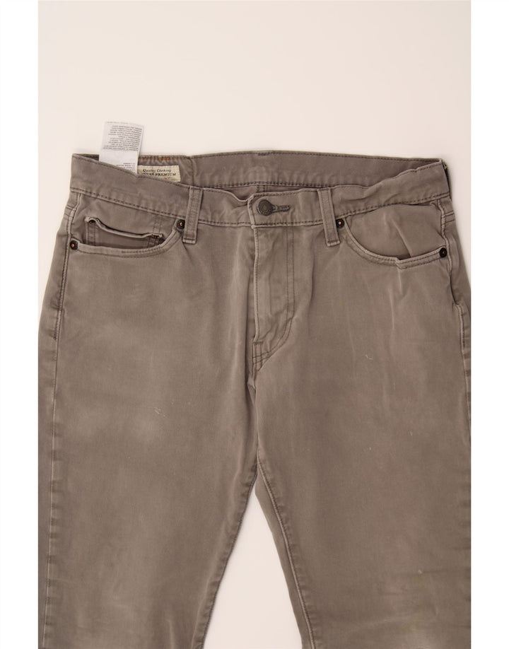 LEVI'S Mens 511 Straight Jeans W30 L27 Grey Cotton Vintage Levi's and Second-Hand Levi's from Messina Hembry 