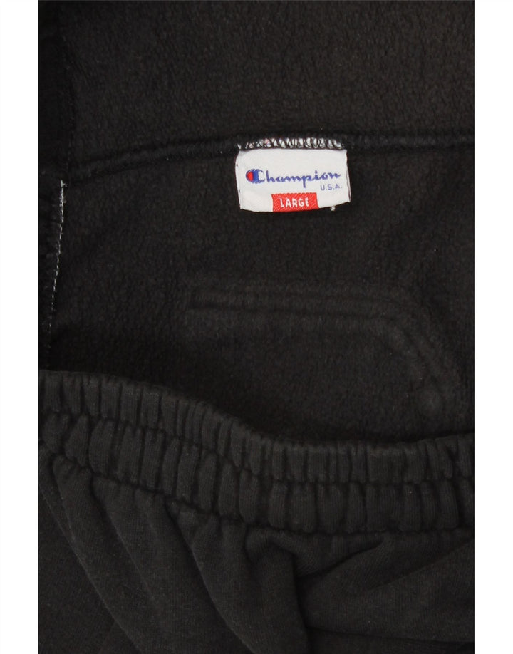 Champion Womens Tracksuit Trousers UK 16 Large  Black