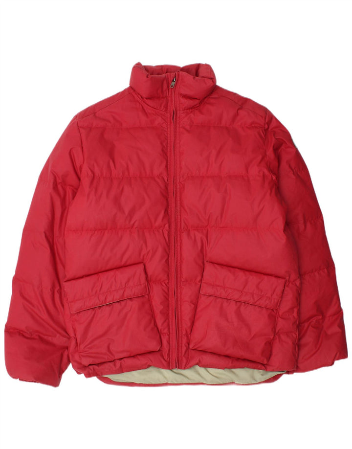 Diesel Mens Padded Jacket UK 42 XL Red Polyester