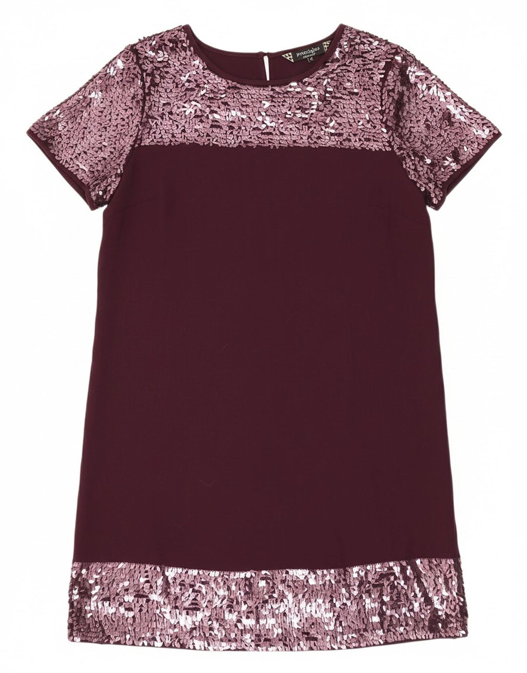 PRINCIPLES BY BEN DE LISI Womens Shift Dress UK 16 Large Purple Polyester
