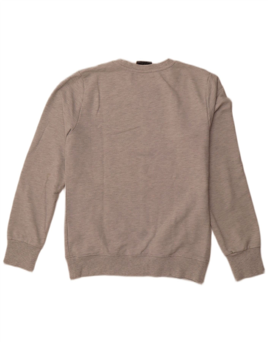 SUPERDRY Mens Graphic Sweatshirt Jumper Large Grey Cotton